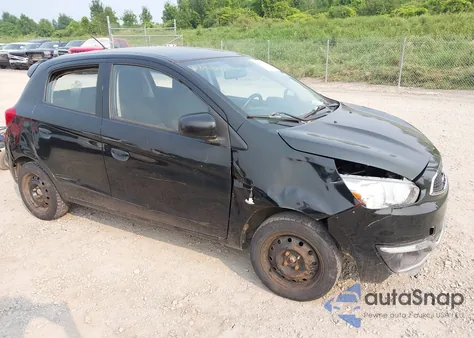 2019 Mitsubishi Mirage Le из США, поврежденный, VIN ML32A5HJ6KH004609